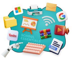 Цифровая база для школьника - КИБЕРшкола программирования для детей, компьютерные курсы для школьников, начинающих и подростков - KIBERone г. Санкт-Петербург